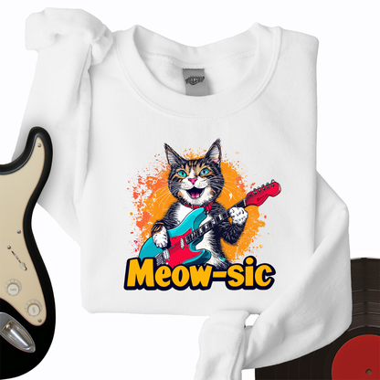 Music Meow Crewneck