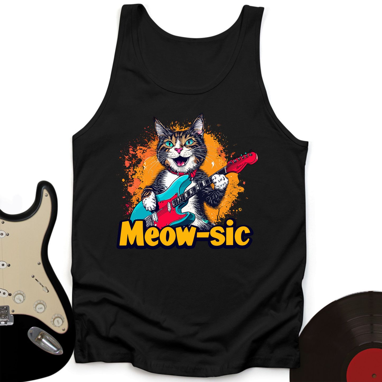 Music Meow Tank Top