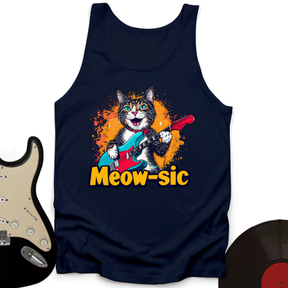 Music Meow Tank Top