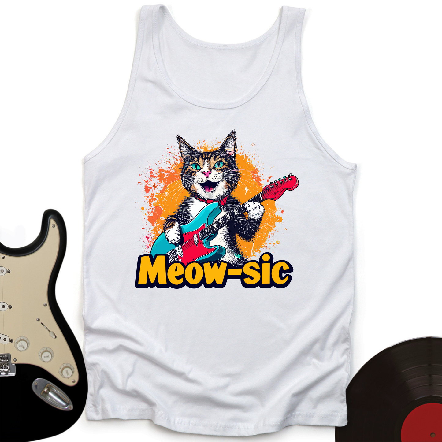 Music Meow Tank Top