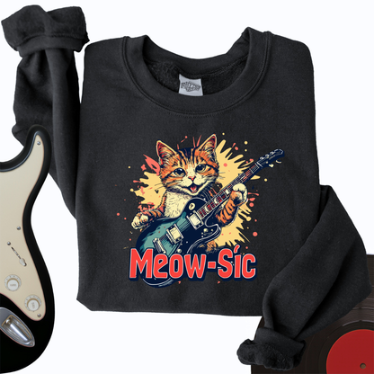 Meow-sic Crewneck