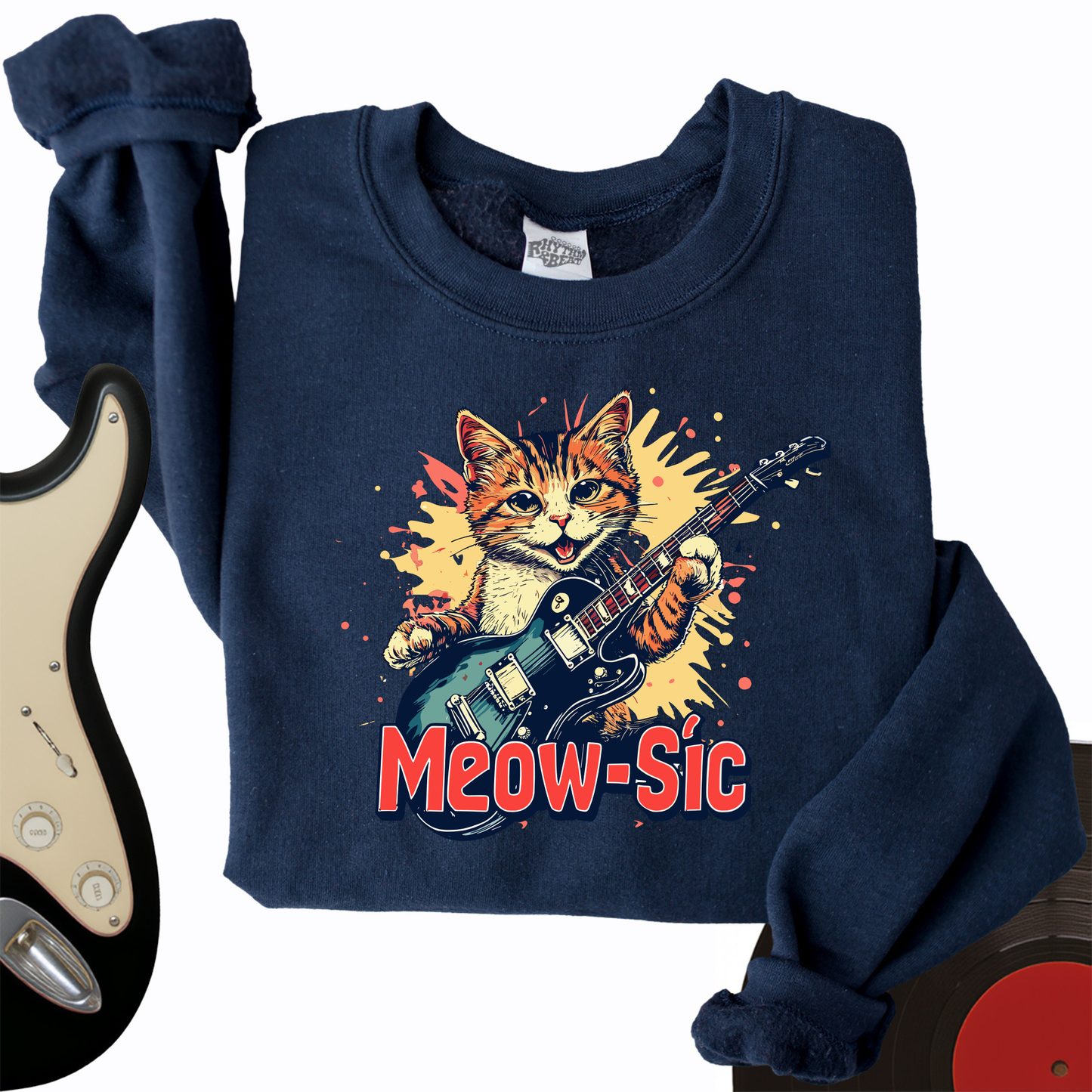 Meow-sic Crewneck