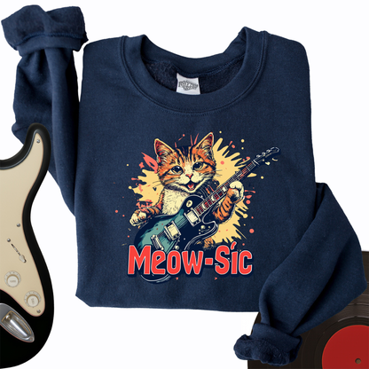 Meow-sic Crewneck
