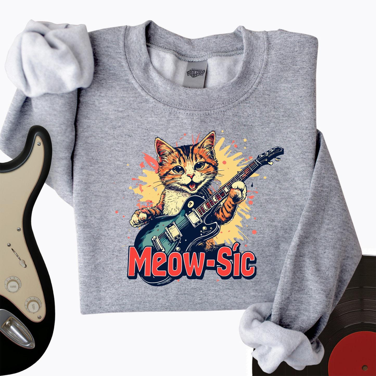 Meow-sic Crewneck
