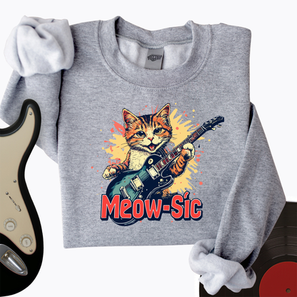 Meow-sic Crewneck