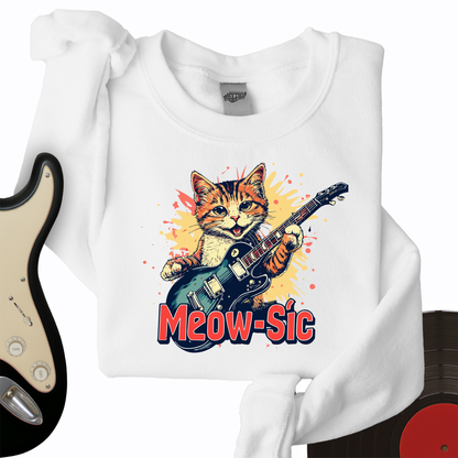 Meow-sic Crewneck
