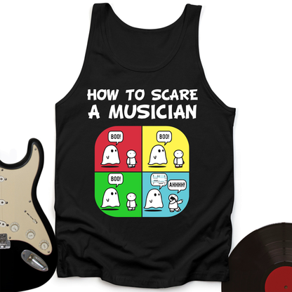 Scare A Musician Tank Top