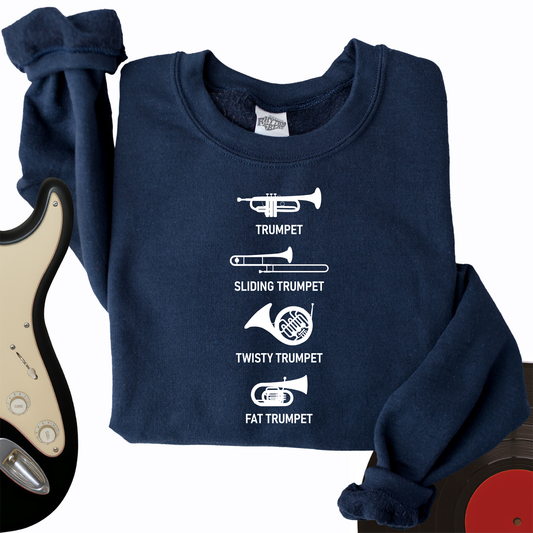 Trumpets Crewneck