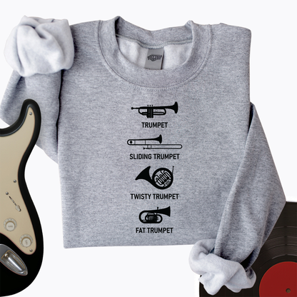 Trumpets Crewneck