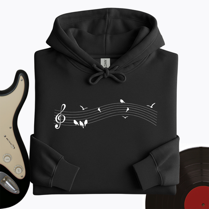 Music On A Wire Hoodie