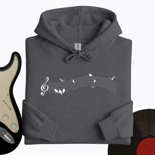 Music On A Wire Hoodie