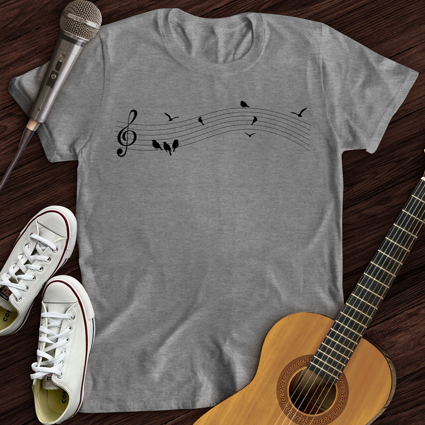 Music On A Wire T-Shirt