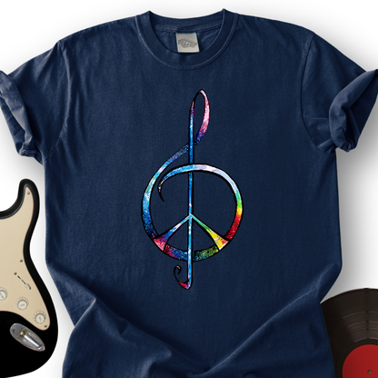 Peace Music Tie Dye T-Shirt