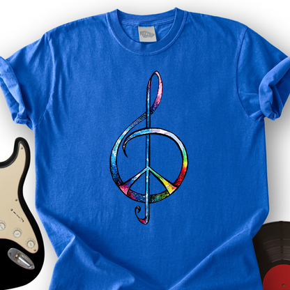 Peace Music Tie Dye T-Shirt