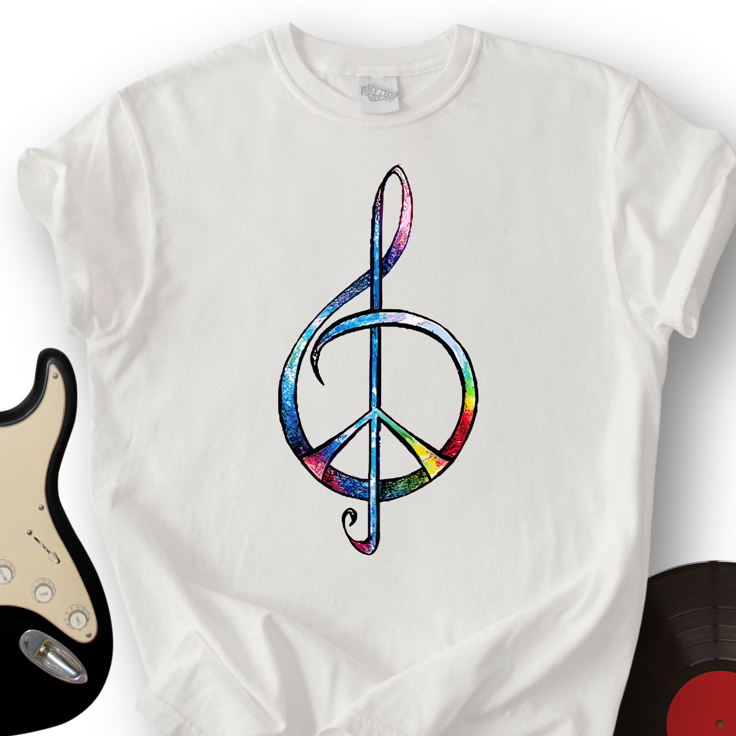 Peace Music Tie Dye T-Shirt