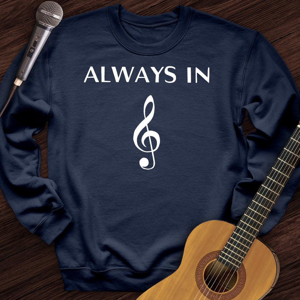 Always In Music Crewneck