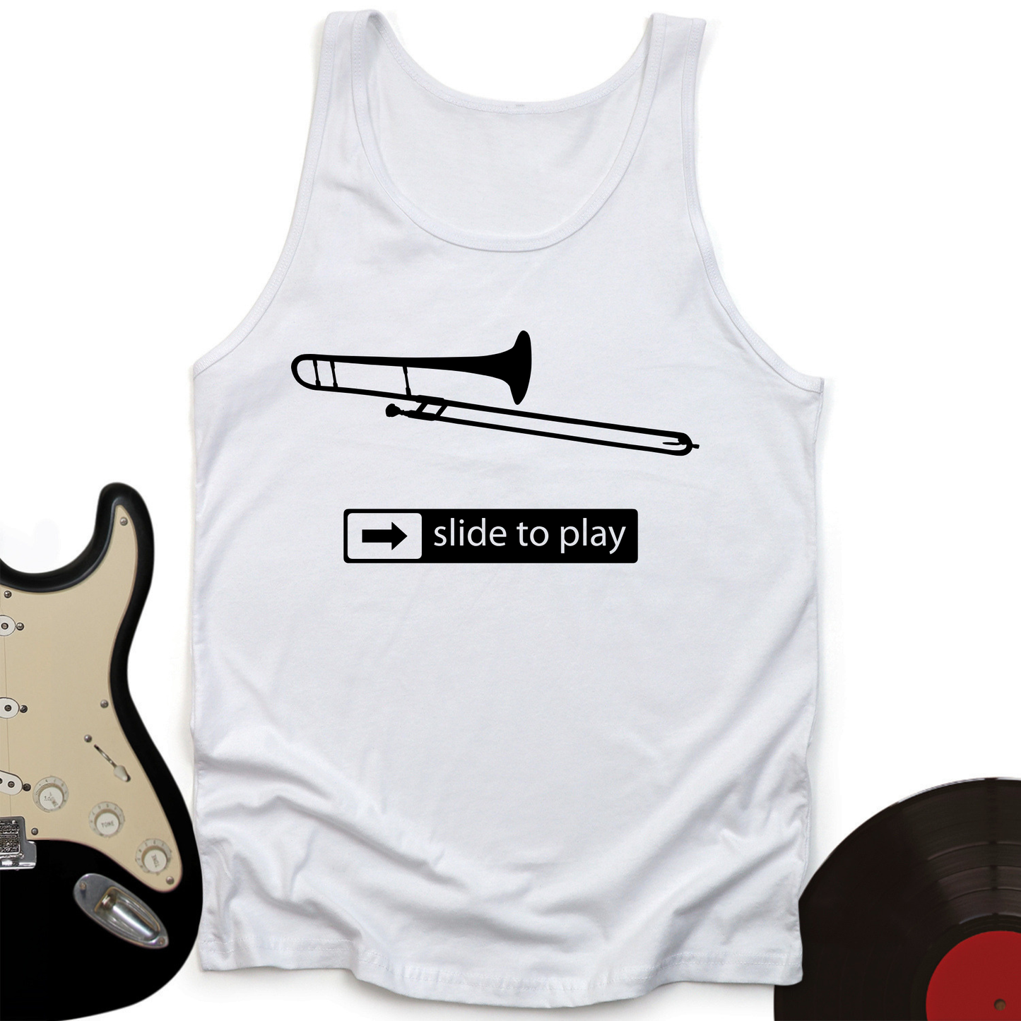 Slide To Play Tank Top