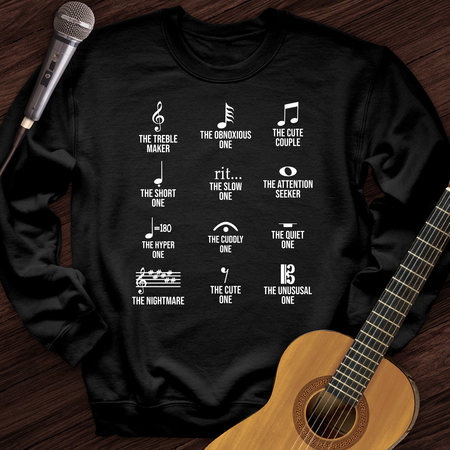 Musical Symbol Crewneck