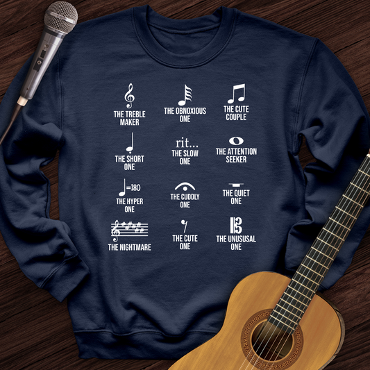 Musical Symbol Crewneck