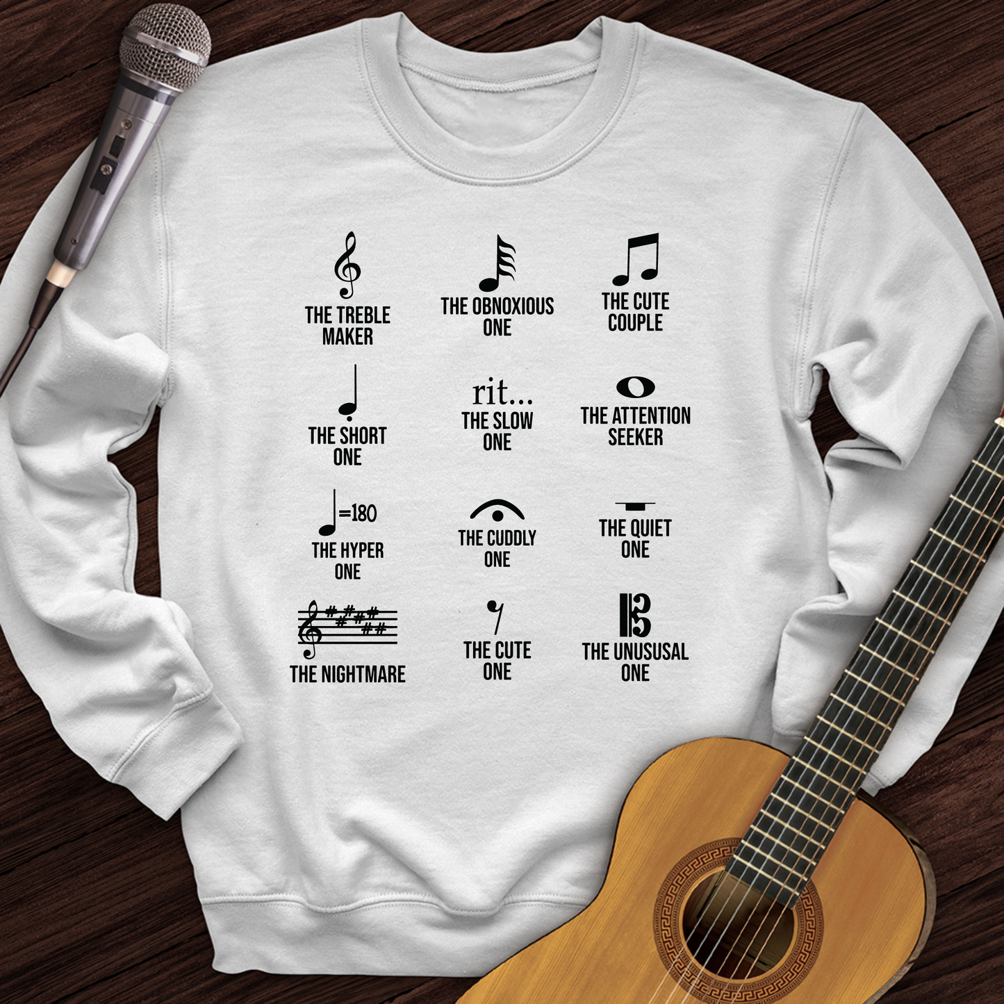 Musical Symbol Crewneck