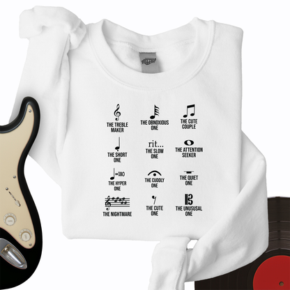 Musical Symbol Crewneck