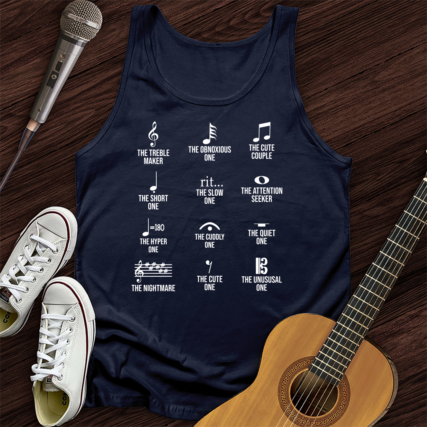 Musical Symbol Tank Top