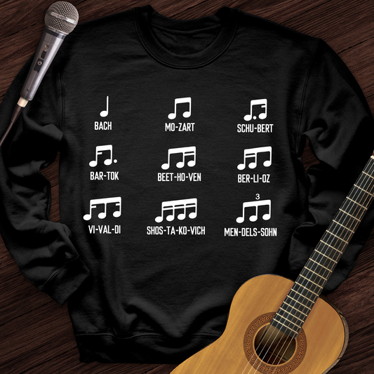 Rhythm Composers Crewneck