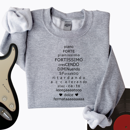 Piano Forte Crewneck