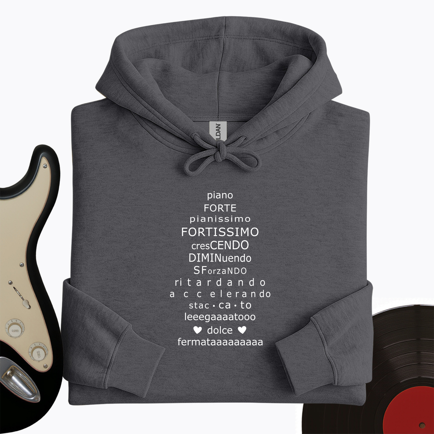 Piano Forte Hoodie