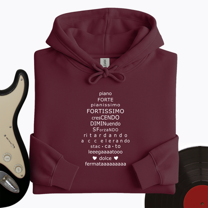 Piano Forte Hoodie