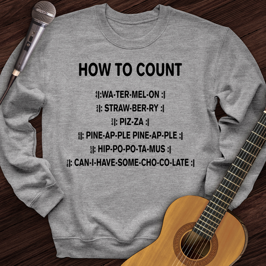 How To Count Crewneck