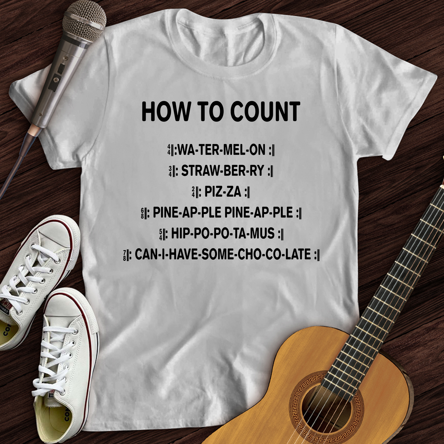 How To Count T-Shirt