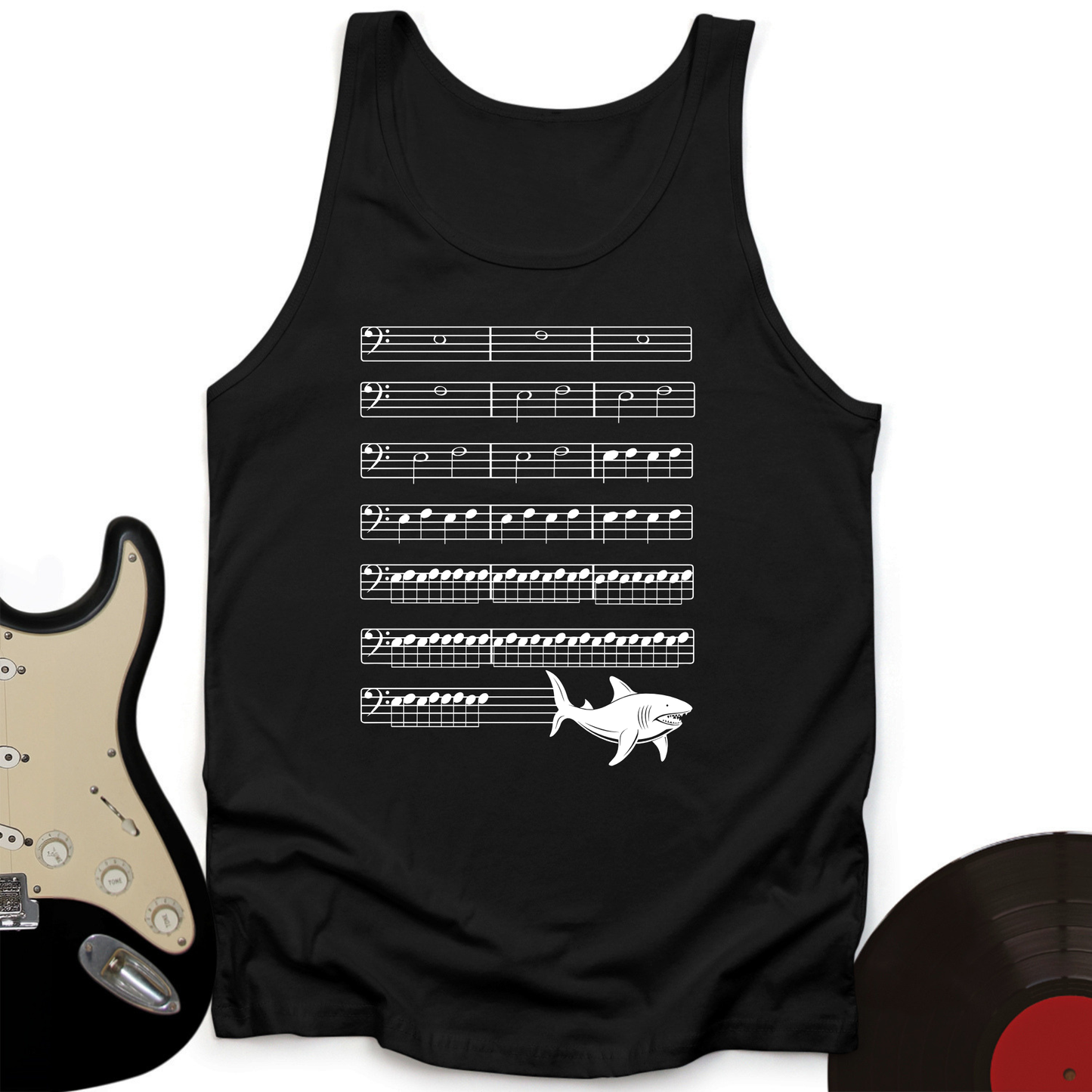 Music Shark Tank Top