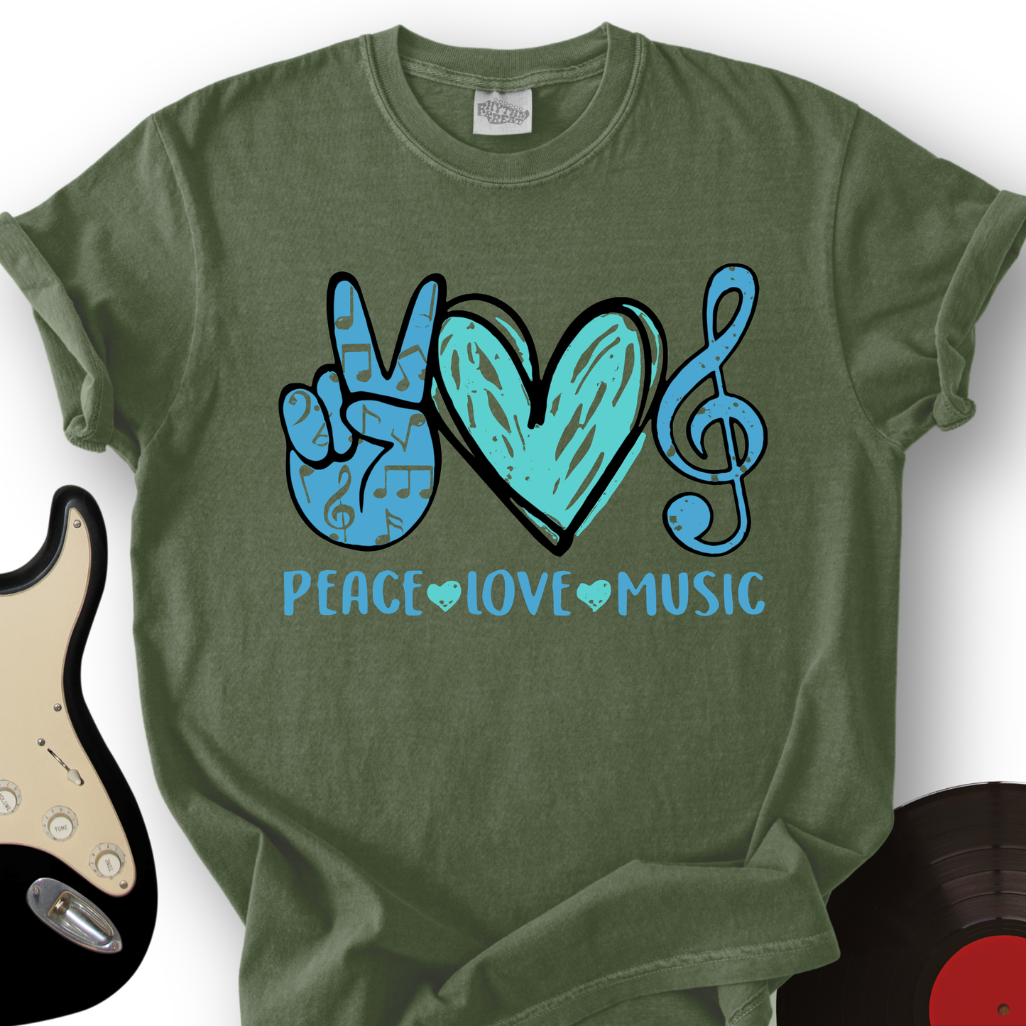 Peace, Love, Music T-Shirt