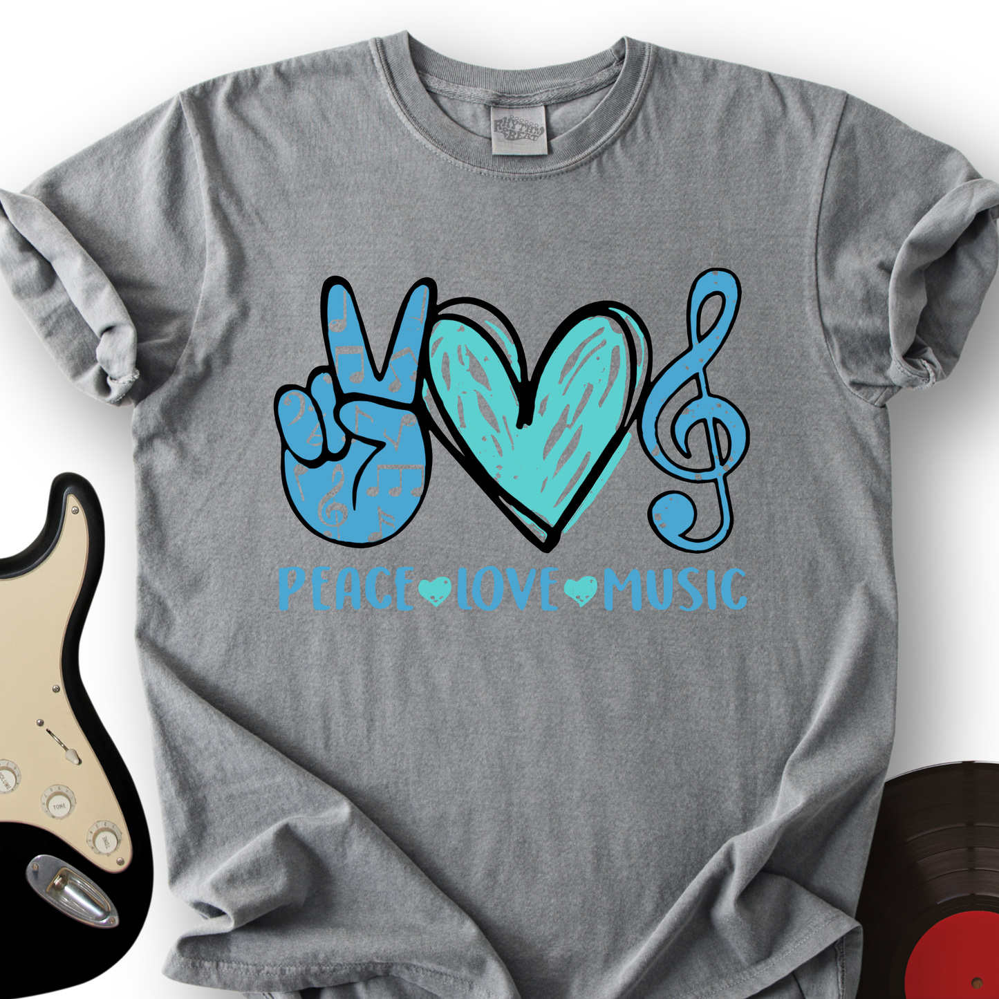 Peace, Love, Music T-Shirt