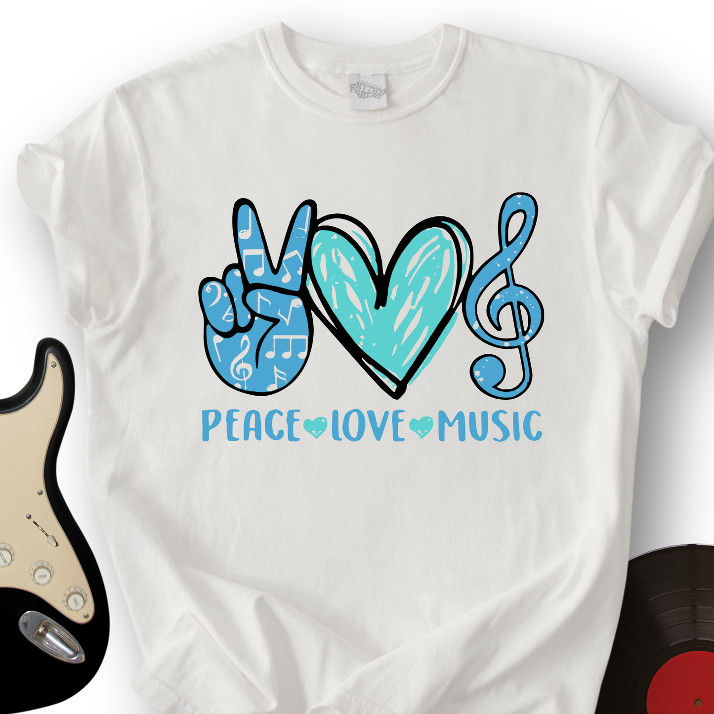 Peace, Love, Music T-Shirt