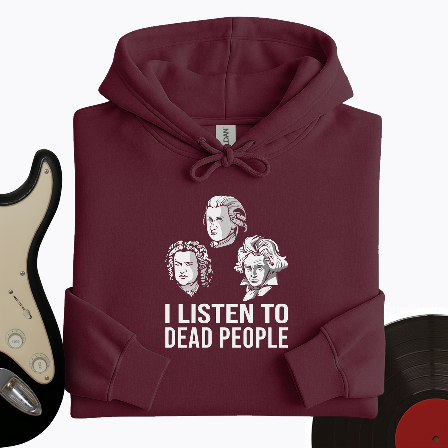 I Listen To Dead People Hoodie