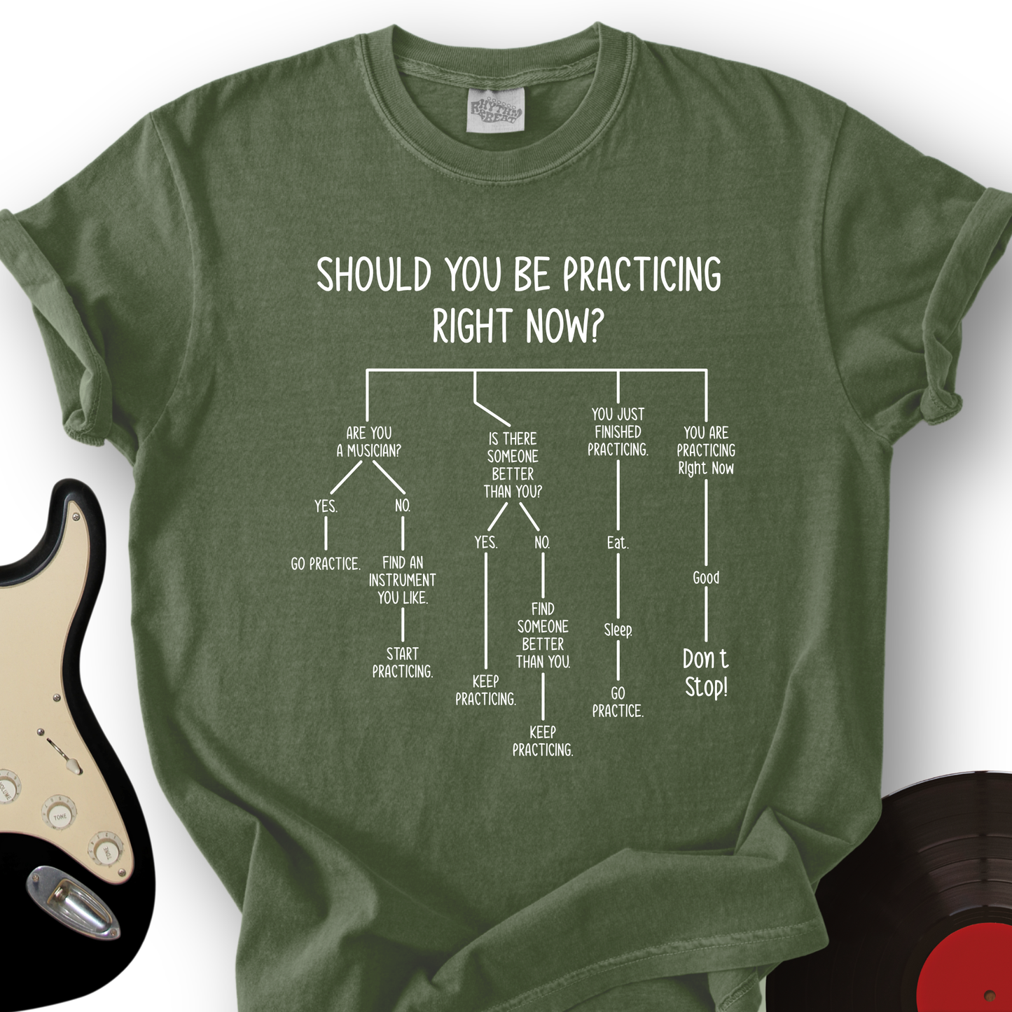 Practicing Right Now T-Shirt