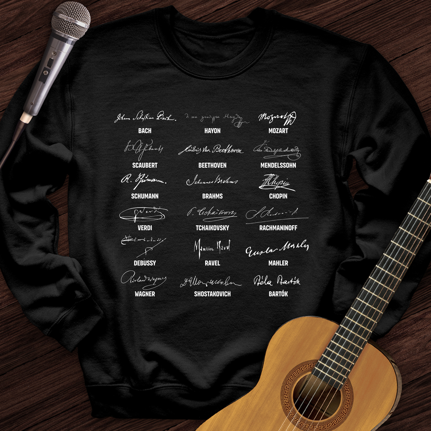 Signature Of Composers Crewneck