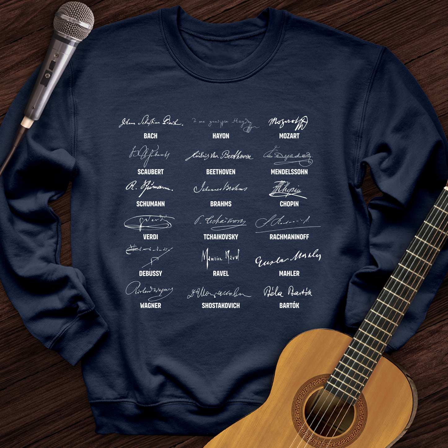 Signature Of Composers Crewneck