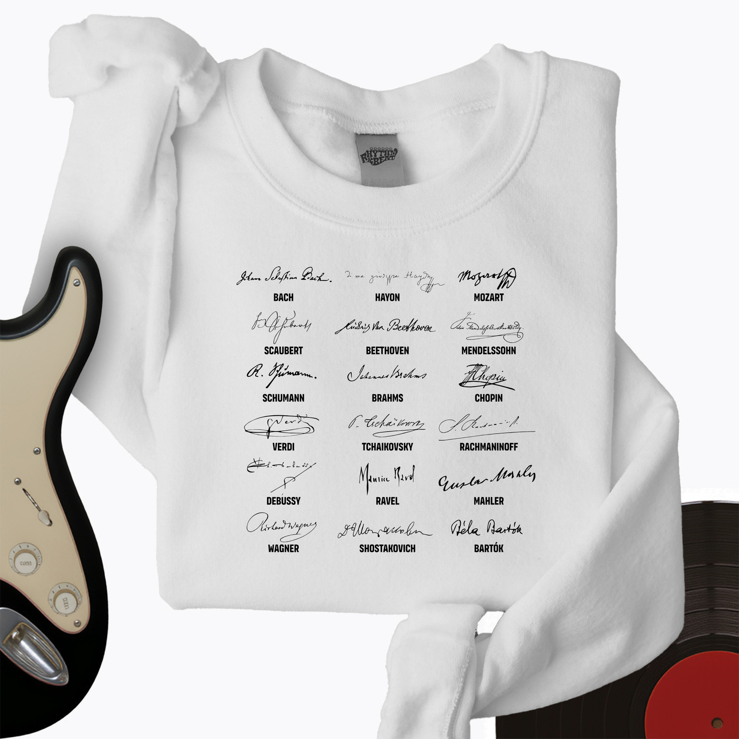 Signature Of Composers Crewneck