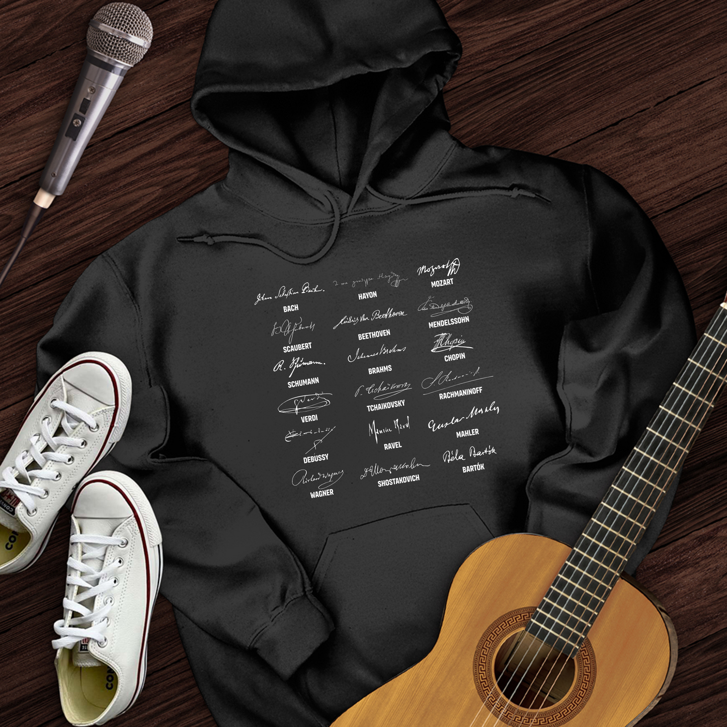 Signature Of Composers Hoodie