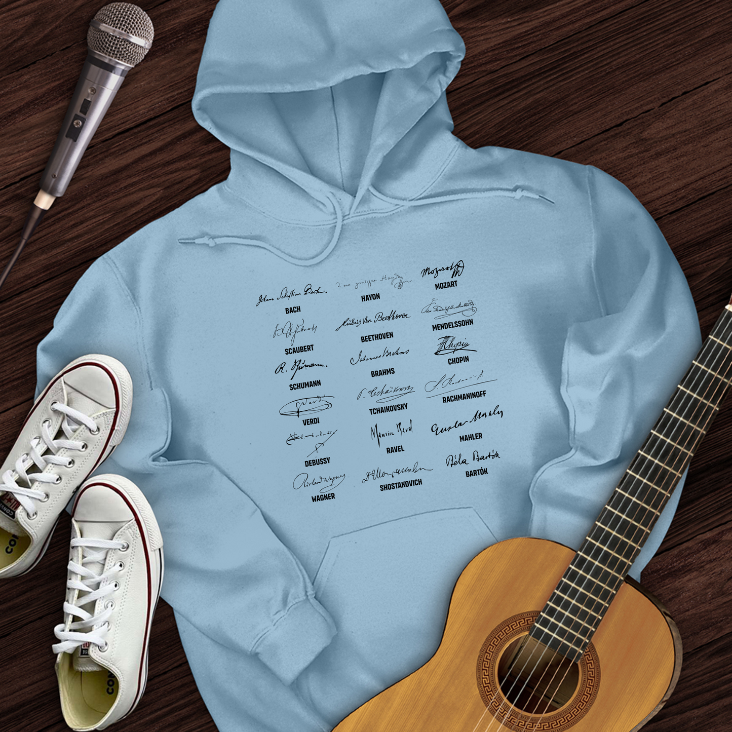 Signature Of Composers Hoodie