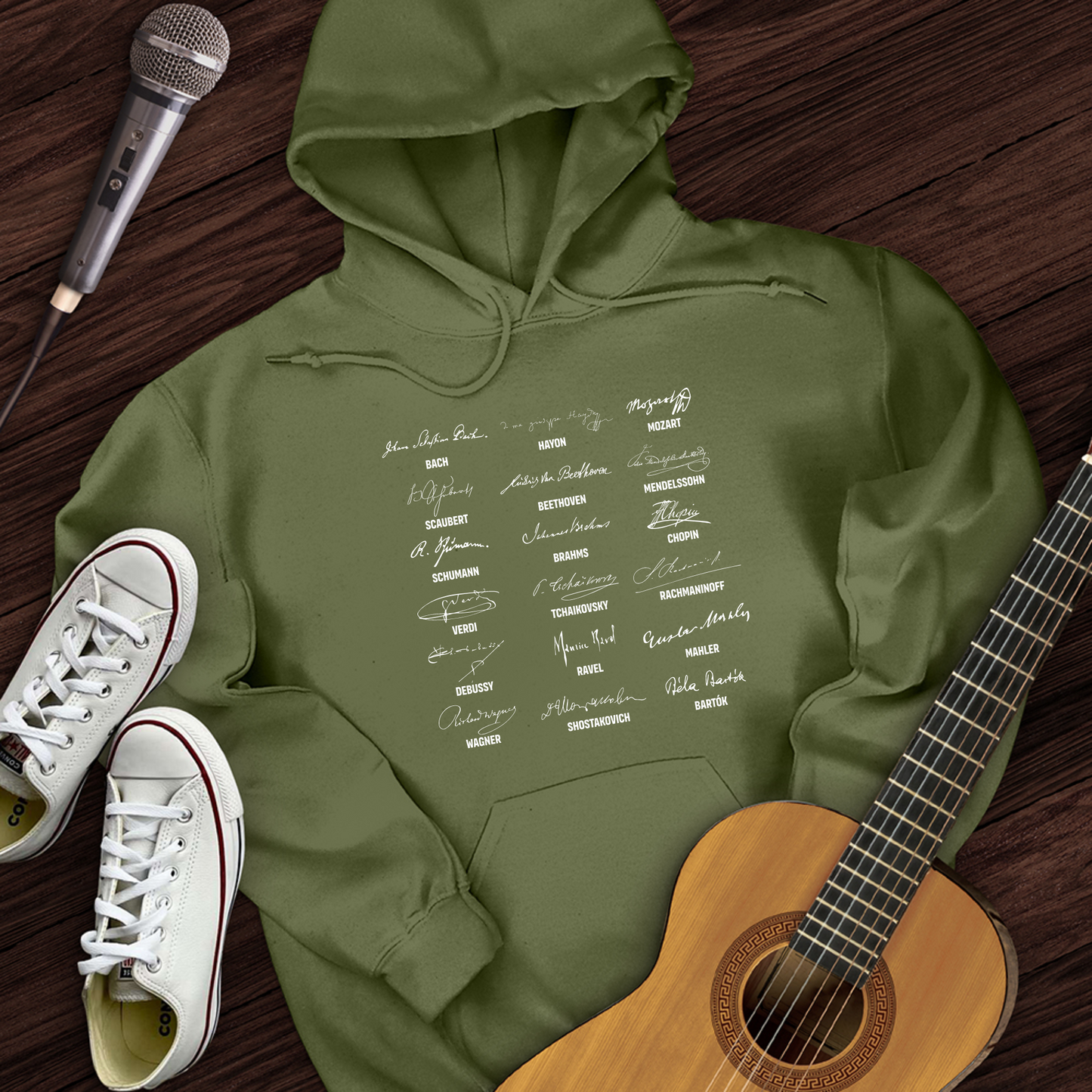 Signature Of Composers Hoodie