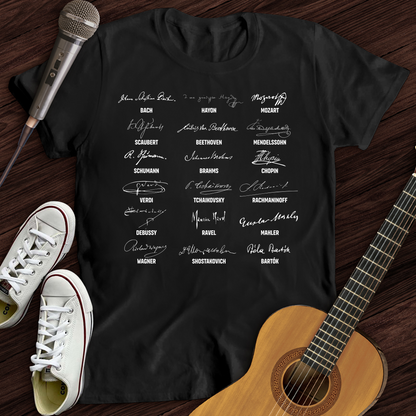 Signature Of Composers T-Shirt