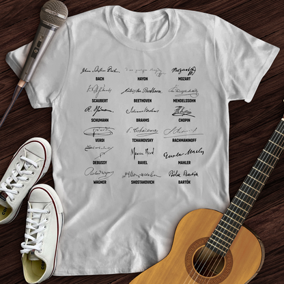 Signature Of Composers T-Shirt