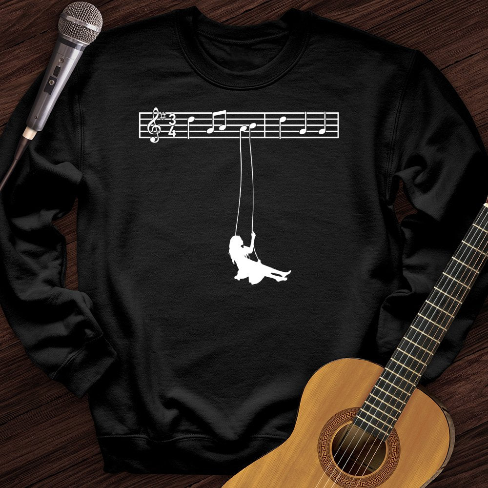 Swing With Music Crewneck