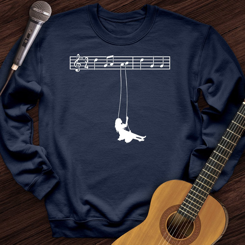 Swing With Music Crewneck