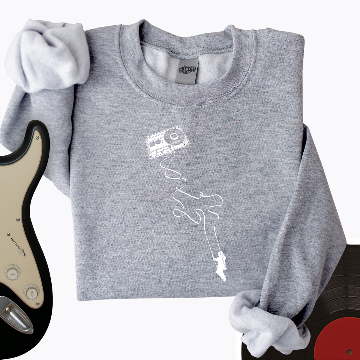 Swing To The Music Crewneck
