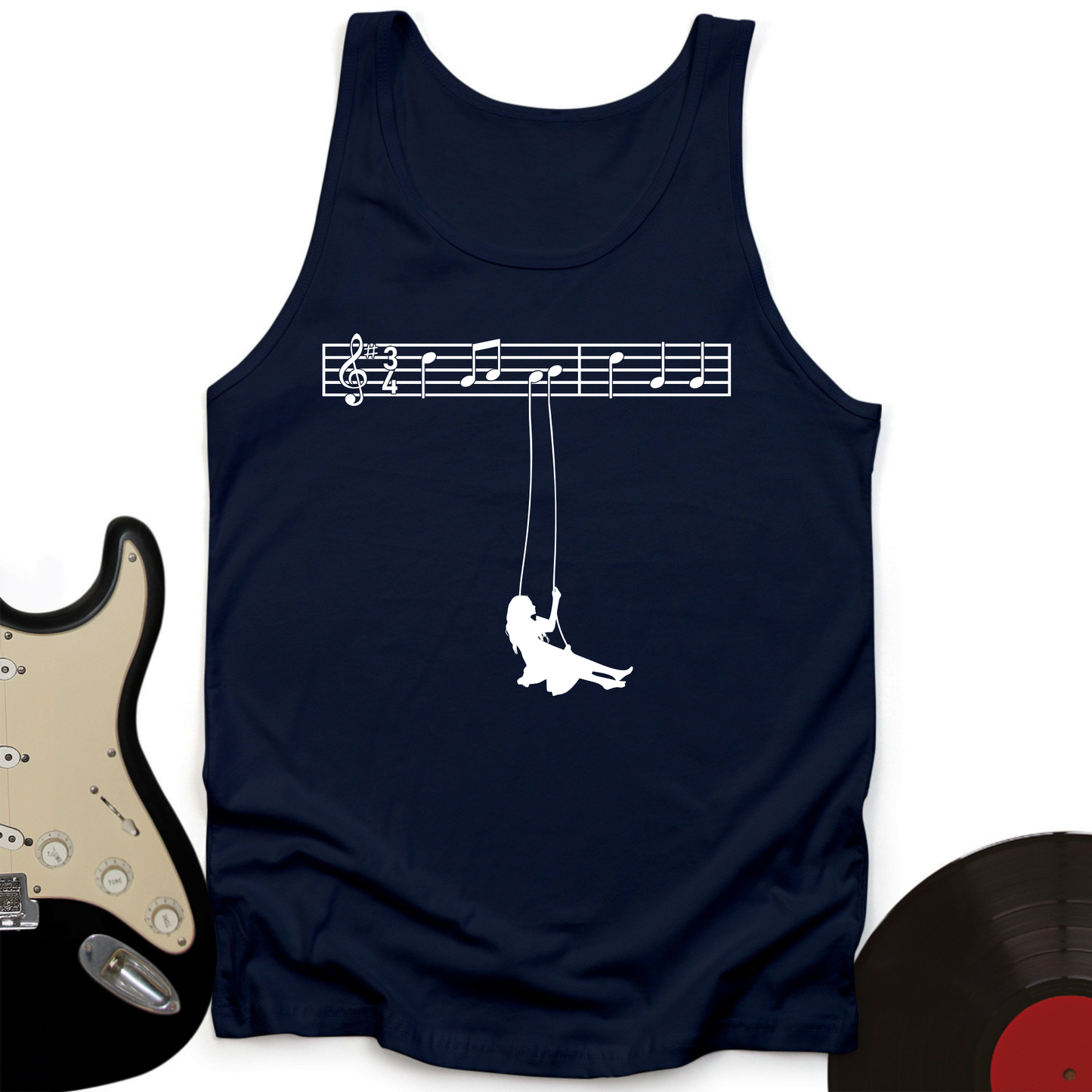 Swing With Music Tank Top